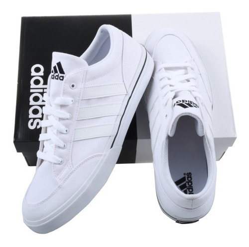 Tenis Blanco Gvp Canvas Str Q34345 |