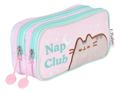 Lapicera Gato Pusheen The Cat Siesta Nap Club Rosa Kawaii Color Rosa claro