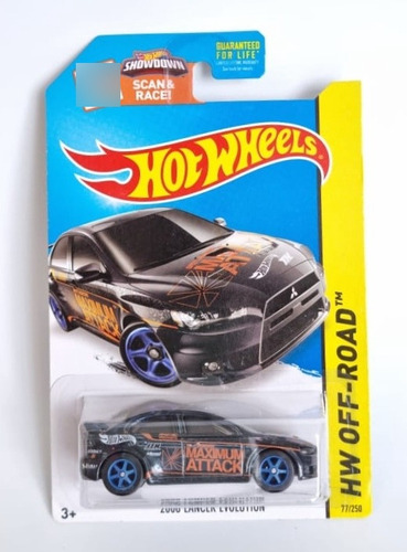 Hot Wheels Lancer Evo Super Treasure Hunt Sth - Lecrotoys