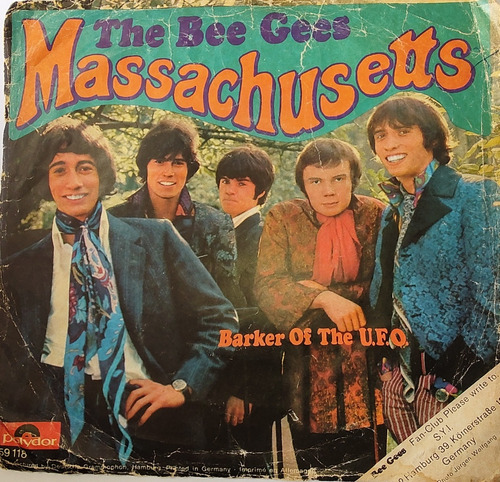 Vinilo Single The Bee Gees Massachusetts (f102