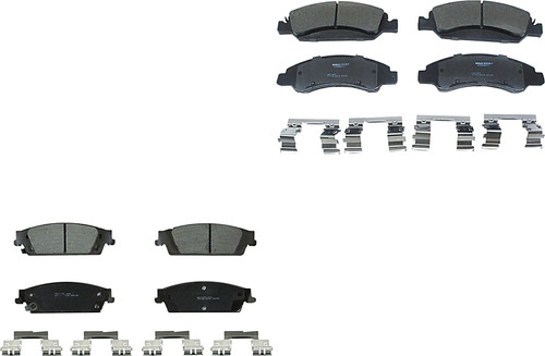 Jgo Completo Balatas Cerámicas Cadillac Escalade 15/20