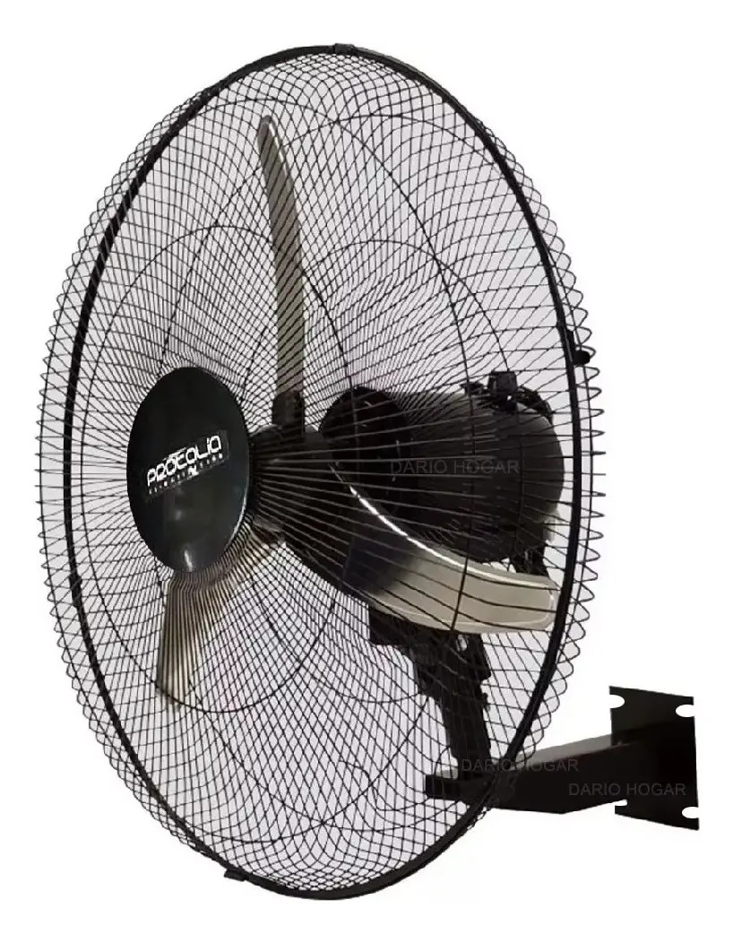 Ventilador Industrial de Pared 20" con 3 Aspas Metálicas