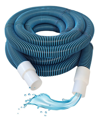 Manguera Flexible 7.5 Metros Para Albercas/piscinas Inmatmex
