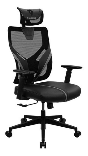 Imagen 2 de 7 de Silla Gamer Thunder X3 Ergonomica Yama 1 Negra