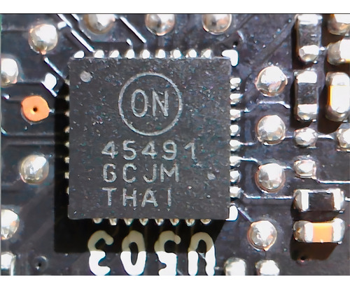 Controlador de fuente de alimentación Ci Pmic Qfn-32 NCP45491xMnTWG