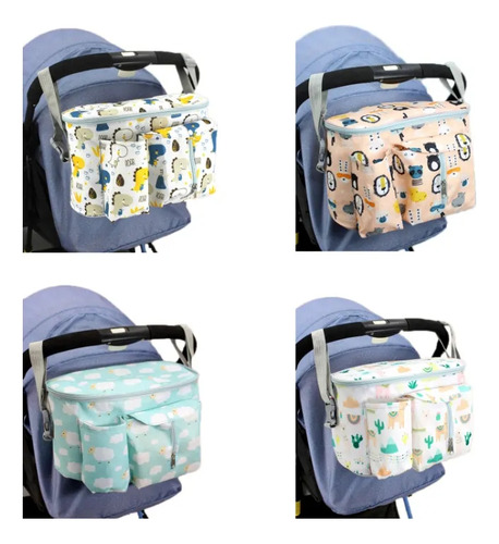 Bolsa De Almacenamiento Multifuncional Para Cochecito, Color