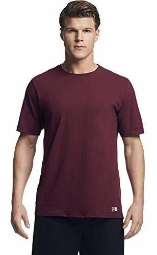 Camiseta Básica De Manga Corta Para Hombre Russell Athletic,