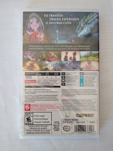 Imagen 3 de 5 de Monster Hunter Stories 2 Nintendo Switch Fisico Sellado
