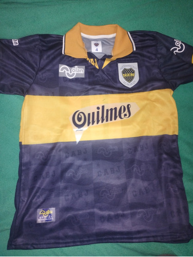 Camiseta Boca Retro Maradona Olan