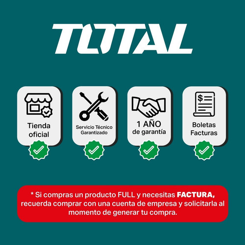 Imagen 5 de 6 de Combo Llave De Impacto + Taladro Inalámbrico 20v Total