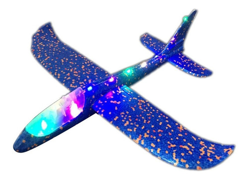 Avion Planeador De Vuelo Libre Con Luz Led Mygeektoy