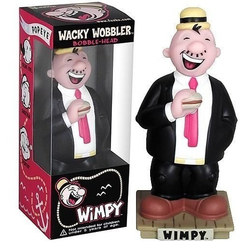 Personaje Wimpy Popeye Wacky Wobbler Funko Retro Rdf1