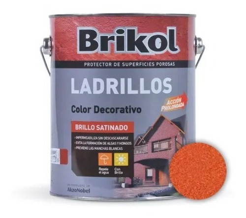 Brikol Ladrillos Protector Impermeabilizante 4 Lts Coronado