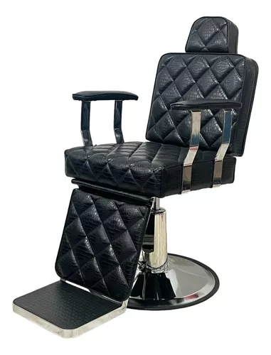 Poltrona Cadeira Reclinável De Barbeiro E Salão - BM Móveis - Para