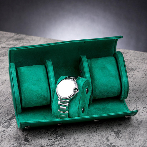 Np Cilindro Almacenamiento Reloj Estiloc-verde