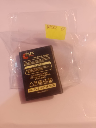 Refaccion Carga Original Nyx Mobile Para Modelos Nyx Xyn 305 (Usado)