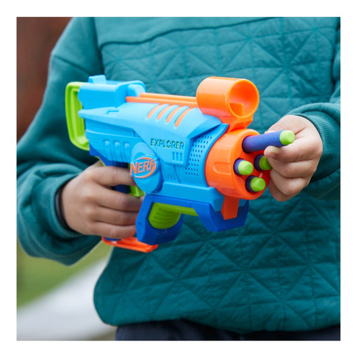 Lanzador de dardos Nerf Elite Explorer Hasbro 8 Darts F6367