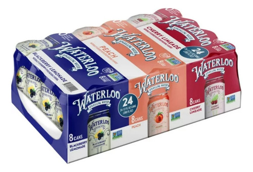 Waterloo, Sparkling Water, Sabores