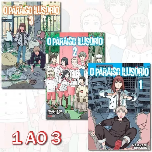 Mangá O Paraíso Ilusório 03 Panini, mangalivre