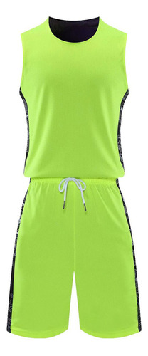 Uniforme De Camiseta Sin Mangas De Baloncesto Reversible