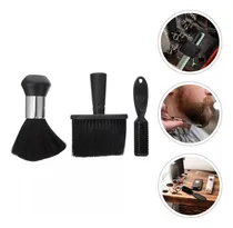 Comprar Juego De 3 Cepillos De Barbería Para Peluquería Y Peines De