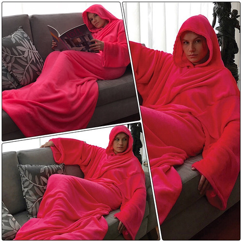 Pijamas Sacos Cobijas Con Mangas Mantas Con Mangas Ropa Monk