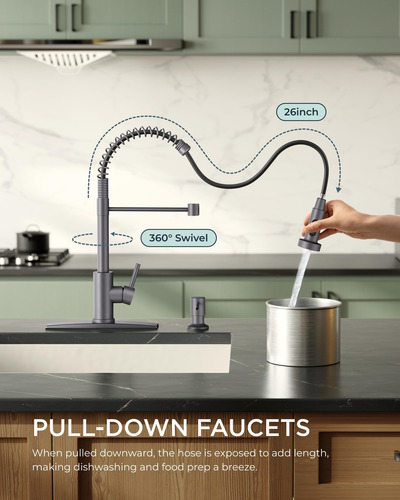 Grifo Para Fregadero De Cocina Forious