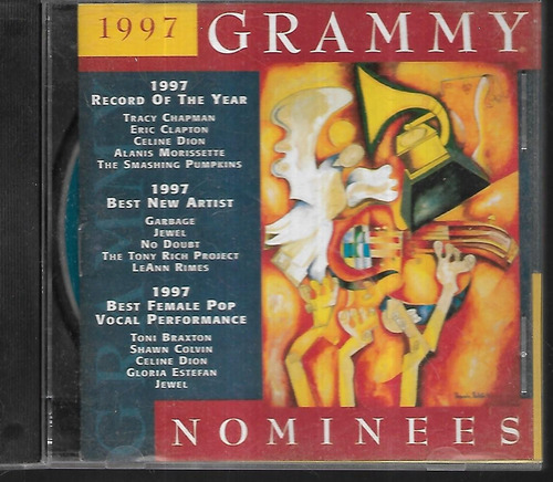 Eric Clapton No Doubt Garbage Album 1997 Grammy Nominees Cd