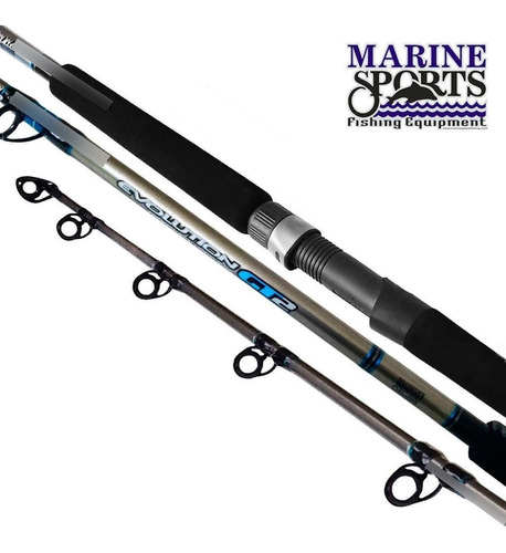 Caña Jigging Evolution Gt2 Spinning Pesado 1.83 Mt  20-60 Lb