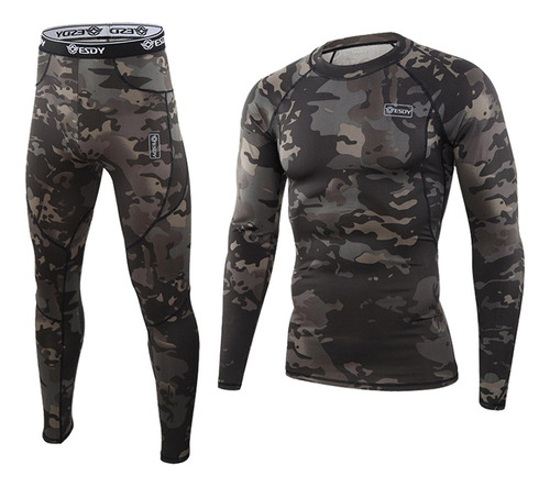 Conjunto De Ropa Interior Térmica Para Hombre Calzoncillos