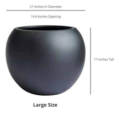 Macetero Fiberstone Dty Signature Mount Sherman 17 H X 21