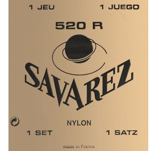 Cuerdas Savarez 520r Guitarra Criolla Tension Media