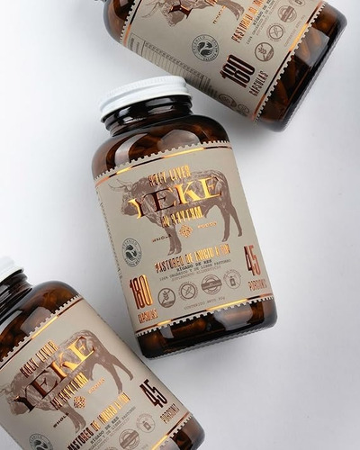 Holy Liver 180 Cápsulas | Hígado De Res Deshidratado Sabor Na