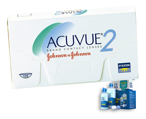 Lente De Contato Acuvue 2 + Renu Fresh 475