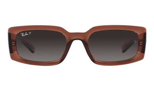 Lentes De Sol Kiliane Transparent Brown Polarizados Ray-ban