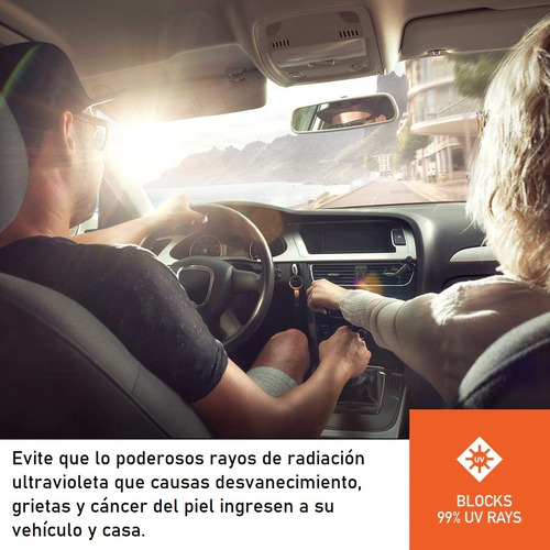 Película Nanocerámica Inteligente Bloqueo De Calor 2m Lineal