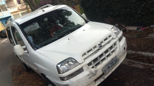 Doblo 2002 1.6 Elx 16v Único Dono 300 Mil Km Branco