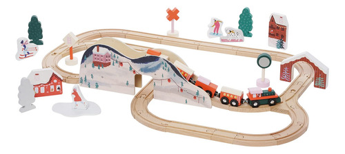 Manhattan Toy Alpine Express Juego De Tren De Juguete De