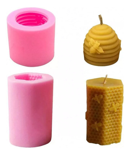 Moldes De Silicona Para Velas En Forma De Nido De Abeja