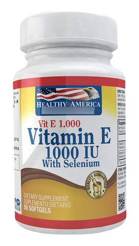 Vitamin E 1000 Iu Selenium 50 Softgels