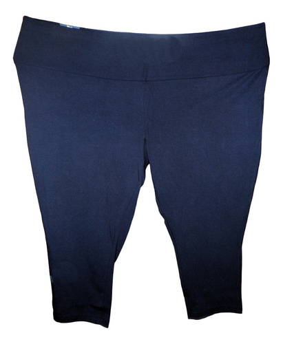 Pantalon Capri Legging Azul Nav Talla 4x (48/50) Terra & Sky