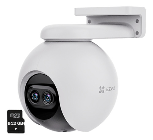 Cámara Wifi C8pf Full Hd Ezviz Lente Inteligente + Sd 512gb