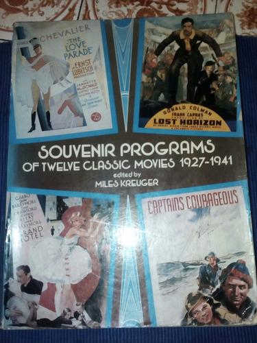 Souvenir Programs Of Twelve Classic Movies 1927 - 1941 