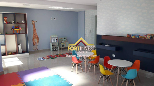 Imagem 10 de 25 de Apartamento Com 2 Dormitórios À Venda, 54 M² Por R$ 294.400,00 - Mirim - Praia Grande/sp - Ap2034