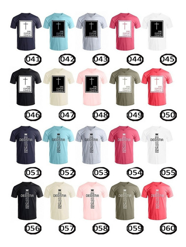 Imagem 2 de 5 de Kit C/3 Un Camisas Blusas Masculinas Gola V Estampadas