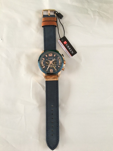 Relógio Curren Masculino 8329 Luxo Esportivo