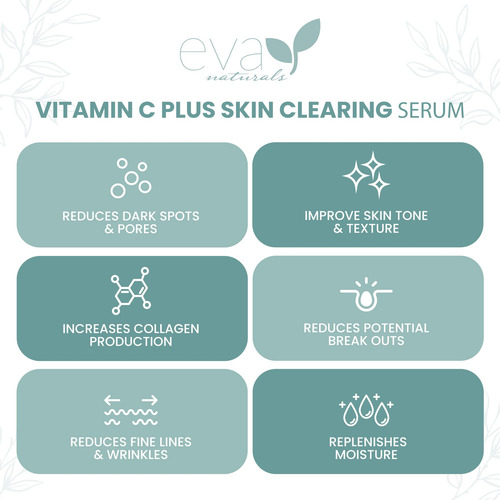 Suero Facial De Vitamina C Y Acido Hialuronico Retinol 30ml