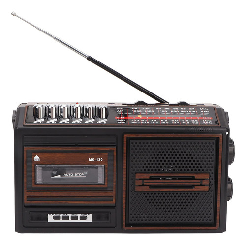 Dpofirs Retro Boombox - Reproductor De Casete Am/fm Radio Es