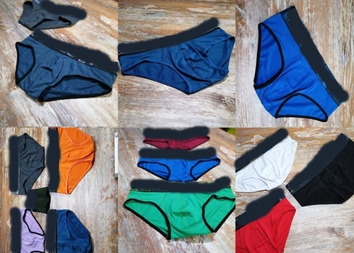 Boxer Calzoncillos Brief X 3 Unidades Colores Surtidos