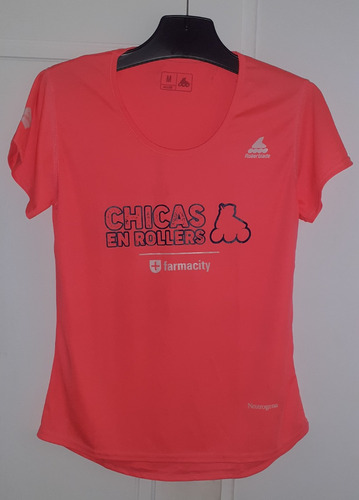 Remera Running Training Mujer Chicas Rollers Escucho Oferta